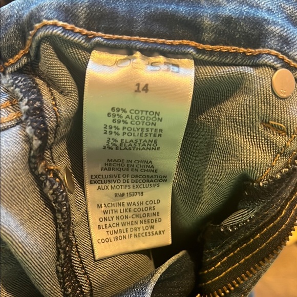 Stylish Indigo Women's Straight Leg Jeans - Picture 4 of 7